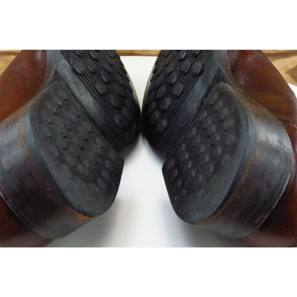 Cole Haan Shoes Sz 8.5 M Round Toe Brown Derby Oxfords Leather Men 14172 - Picture 8 of 9